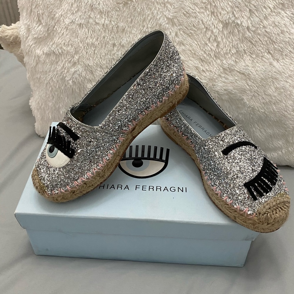 Chiara Ferragni espadrilles